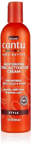Cantu Shea butter Moisturizer Curl Activator Cream, 355 ml, (Verpackung kann variieren)