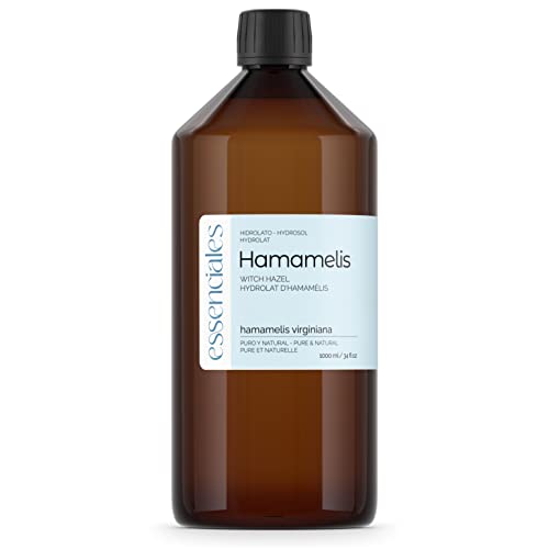 Essenciales - Hamamelis-Hydrolatat, 100 % rein und natürlich, 1 Liter | Hydrolato Hamamelis Virginiana