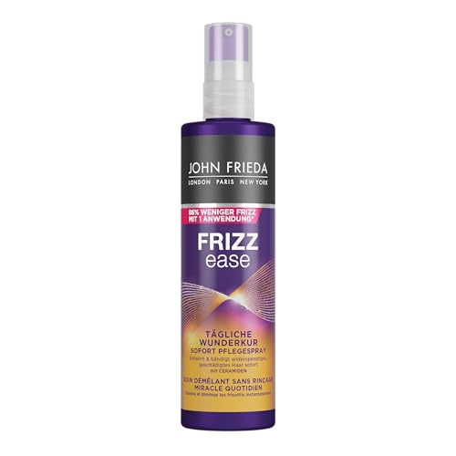 John Frieda Frizz Ease Tägliche Wunder-Kur Sofort Pflege-Spray - (200 ml) - nährt und entwirrt widerspenstiges Haar