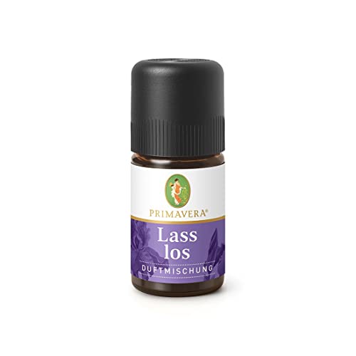 PRIMAVERA Lass los Duftmischung 5 ml - Lavendel, Iris und Ho-Blätter - Aromaöl, Duftöl, ätherisches Öl Aromatherapie - beruhigend, bestärkend - vegan