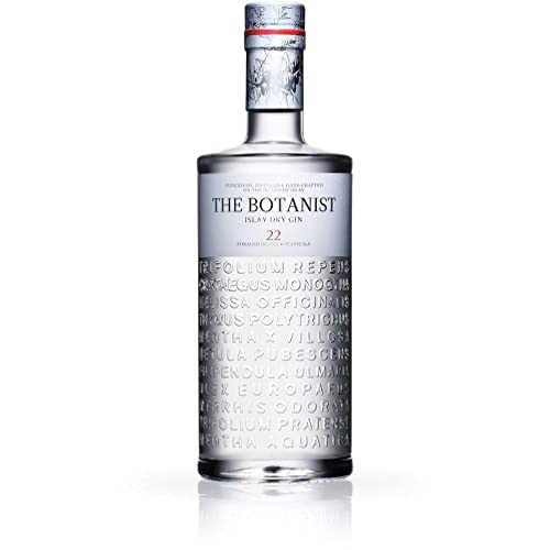 Botanist Islay Dry Gin mit 46% vol. (1 x 0,7l) |Einzigartiger Gin mit handgeernteten Botanicals von der schottischen Insel Islay | Vielschichter Gin mit Zitrusnote perfekt für Gin Tonic
