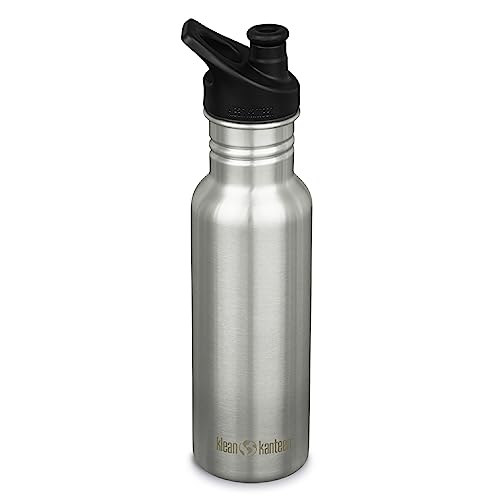 Klean Kanteen Unisex – Erwachsene Klean Kanteen-1008431 Flasche, Brushed Stainless, One Size , Edelstahl