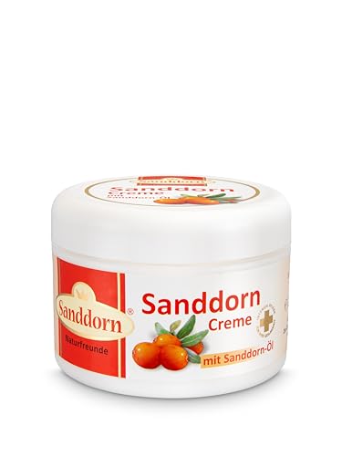 Sanddorn-Creme mit Sanddorn-Öl