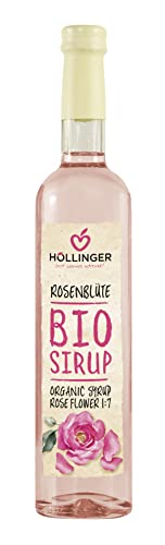 Höllinger Bio Rosenblütensirup, 6x0.5L Glas