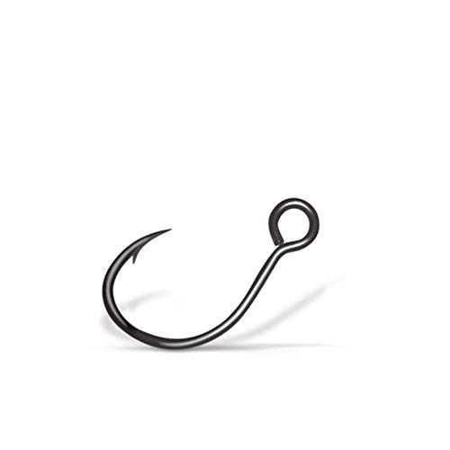 VMC light Inline Barbed Single Replacement Hooks - 7237 #6 Qty 7