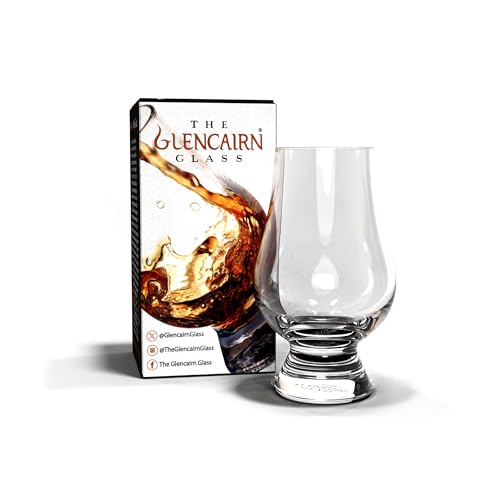 The Glencairn Glas Whiskey Gläser 6er Set/Whisky Glas mit 190 ml Fassungsvermögen/edle Whisky Gläser aus hochwertigem Kristallglas/Whisky Gläser Set spülmaschinentauglich