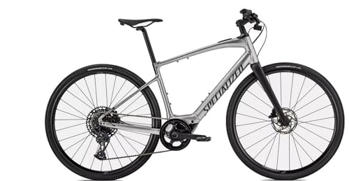 SPECIALIZED Turbo Vado SL 5.0 Urban Bike Brushed Aluminium/Black Reflective (Größe: S)