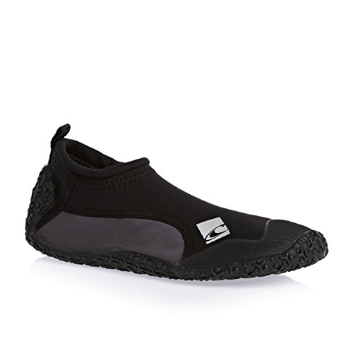 O'Neill Wetsuits Erwachsene Schuhe Reactor Reef Boots, Black/Coal, 45, 3285-A81