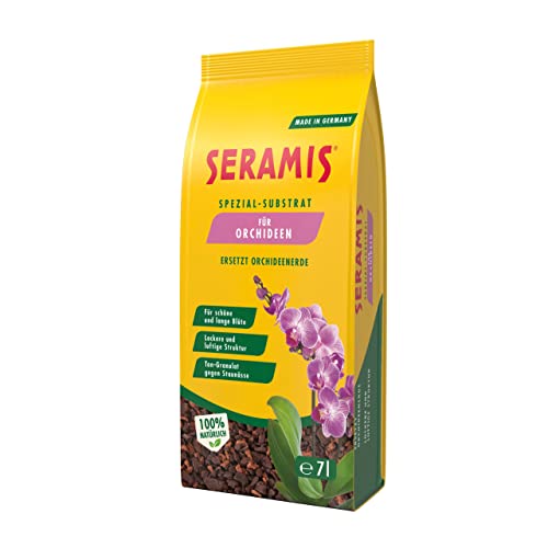 Seramis Spezial-Substrat für Orchideen, 7 l – Orchideensubstrat mit Tongranulat und Pinienrinde zur idealen Sauerstoff- und Nährstoffversorgung