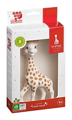 Sophie la Girafe – Fresh Touch Box – Spielzeug aus 100 % Naturkautschuk für Kinder – Frühes Lernspielzeug für Kinder – ab der Geburt
