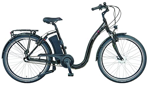 Prophete City E-Bike Geniesser für Damen und Herren, Elektrofahrrad 26', BLAUPUNKT VR-Motor, Farbe schwarz