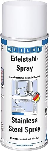 WEICON 11100400 Edelstahl-Spray 400ml korrosionsbeständige Oberflächenbeschichtung