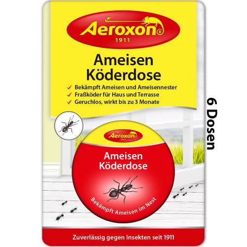 Aeroxon Ameisen-Köder - bekämpft das ganze Ameisennest (6er Pack)