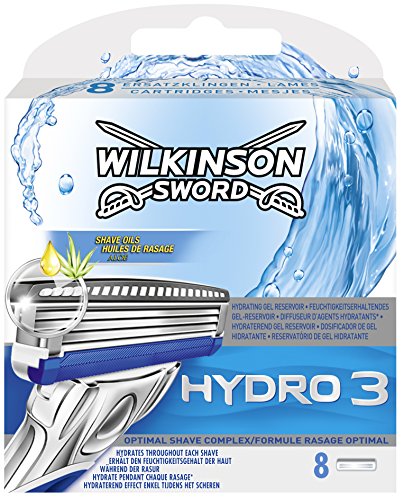 Wilkinson Sword Hydro 3 Klingen, 8 Stück