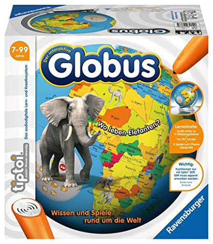 Ravensburger tiptoi 00787 - 3D Puzzle: Interaktiver Globus 17