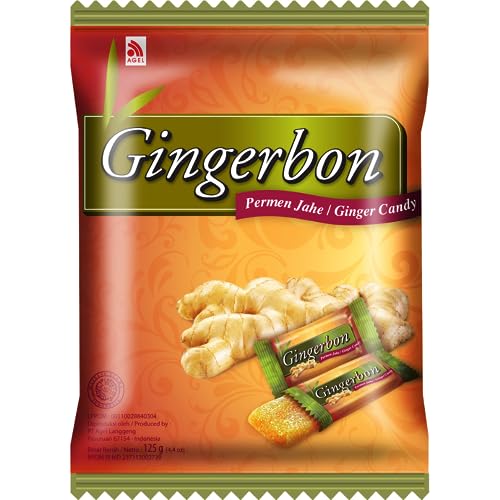 GINGERBON - Ingwer Bonbons - (1 X 125 GR)