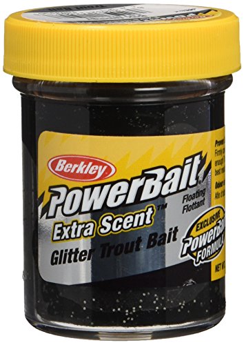 Berkley Paste für Forelle Schimmernde Forellenpaste PowerBait Black Pearl 50 g Black Pearl See Tremarella