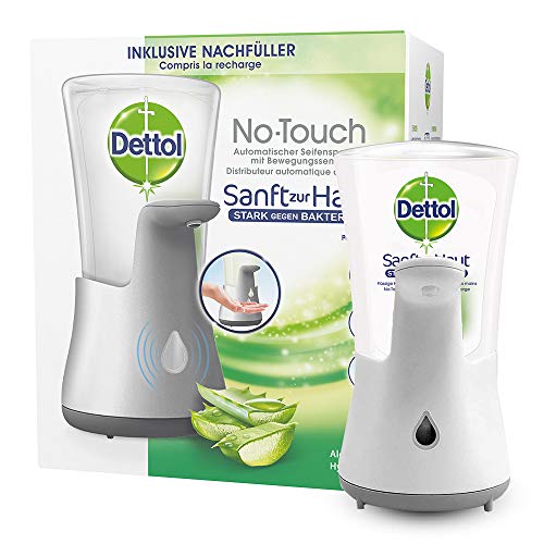 DETTOL No-Touch Starterset (silber) - Aloe Vera