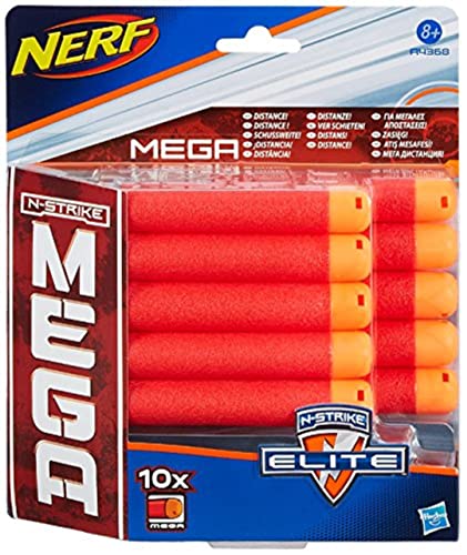 NERF Hasbro A4368E24 - N-Strike Elite MEGA Darts, Zubehör